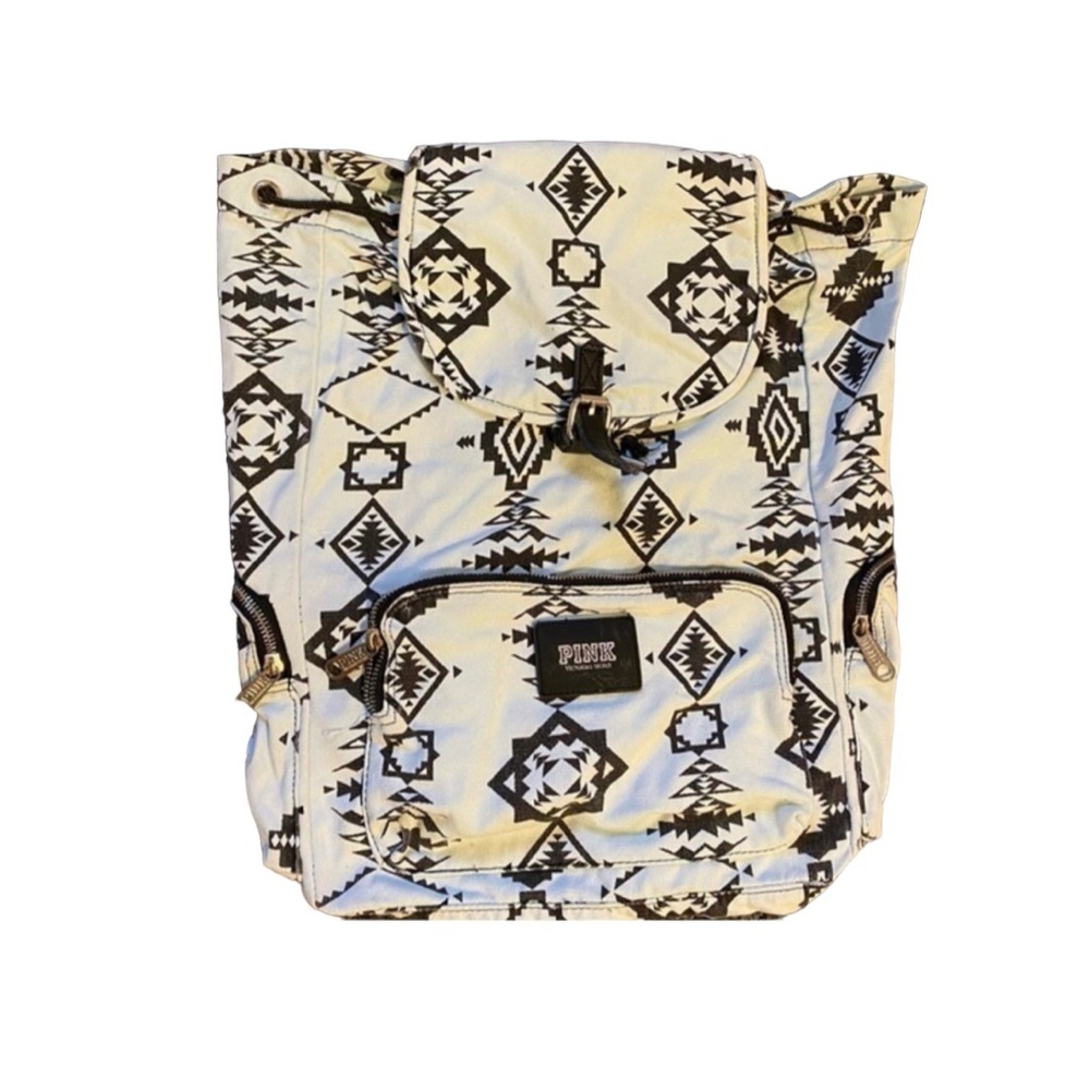 Pink by Victoria Secret aztec design backpack